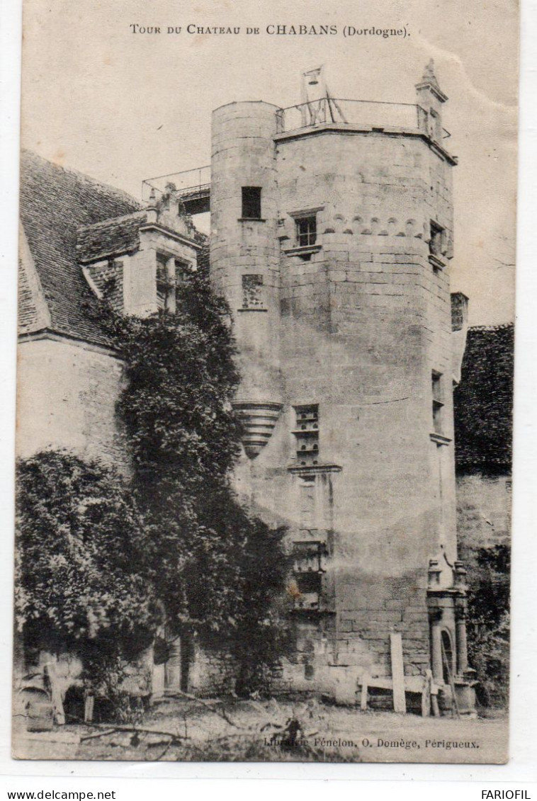 Tour Du Chateau De Chaban - Commune De St Léon Sur Vezere . - Other & Unclassified