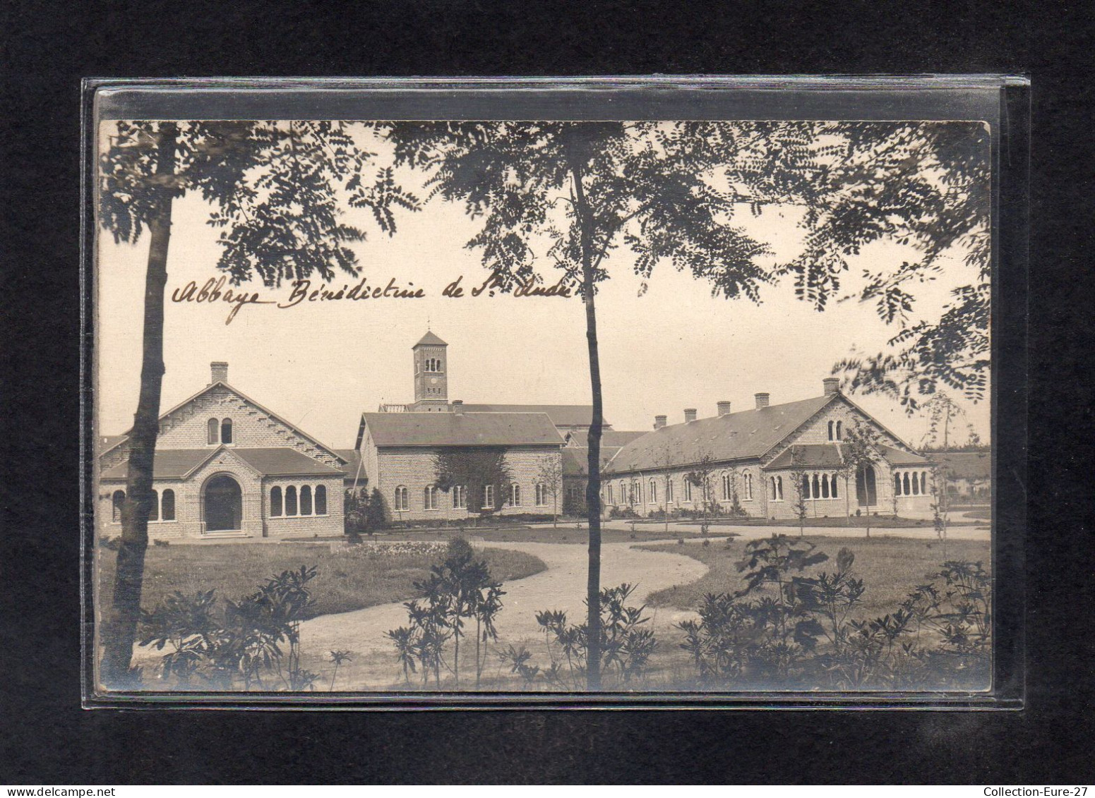 (28/04/24) BELGIQUE-CPA ZEVENKERKEN - CARTE PHOTO - ABBAYE SAINT ANDRE - Brugge