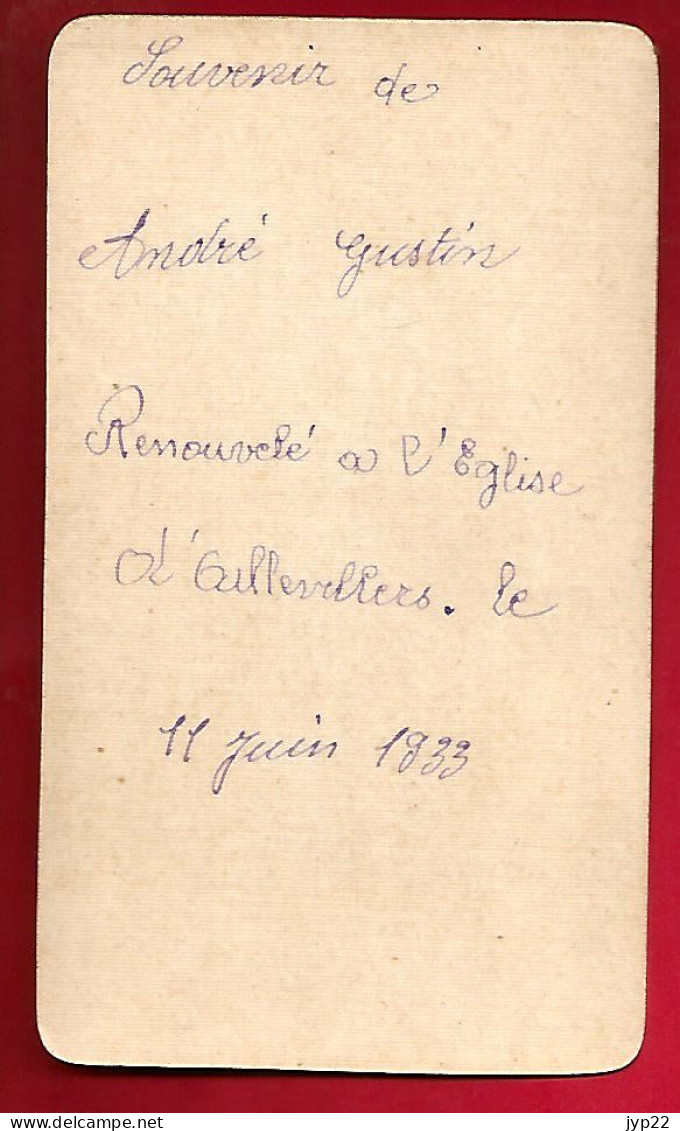 Image Pieuse Ed E.B. 559 Ô Seigneur En Ce Jour Le Plus Beau ... André Gustin 11-06-1933 Eglise De Aillevillers - Devotion Images