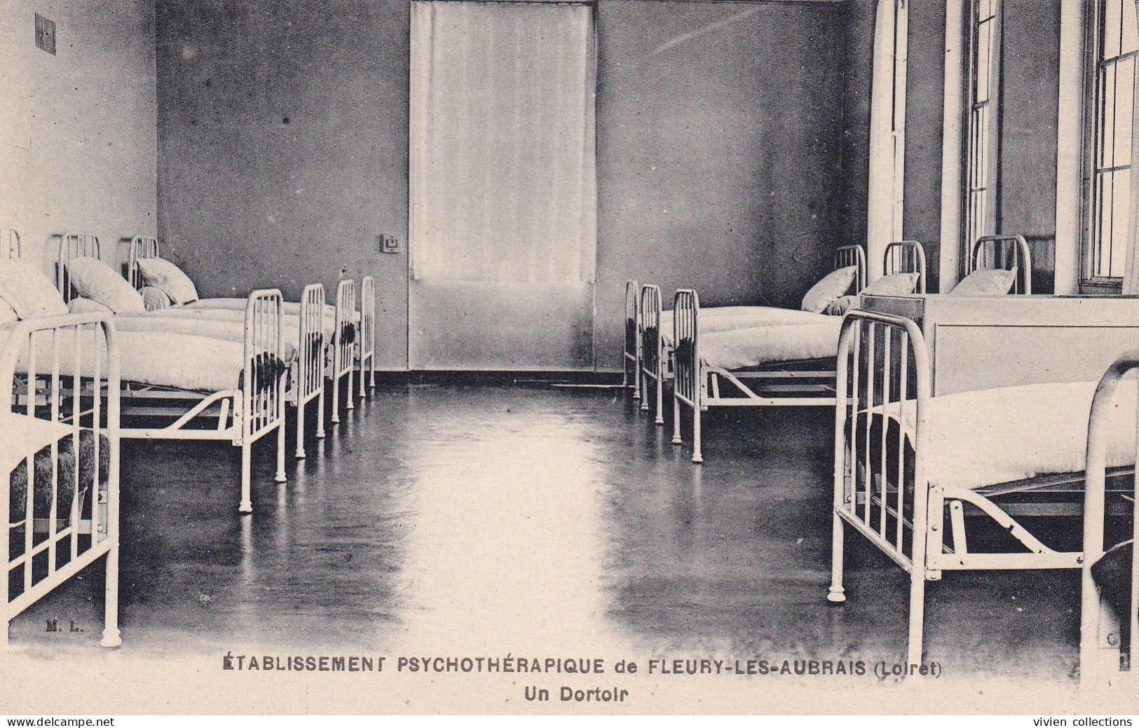 Fleury Les Aubrais (45 Loiret) Etablissement Psychothérapique Un Dortoir - édit. ML - Other & Unclassified