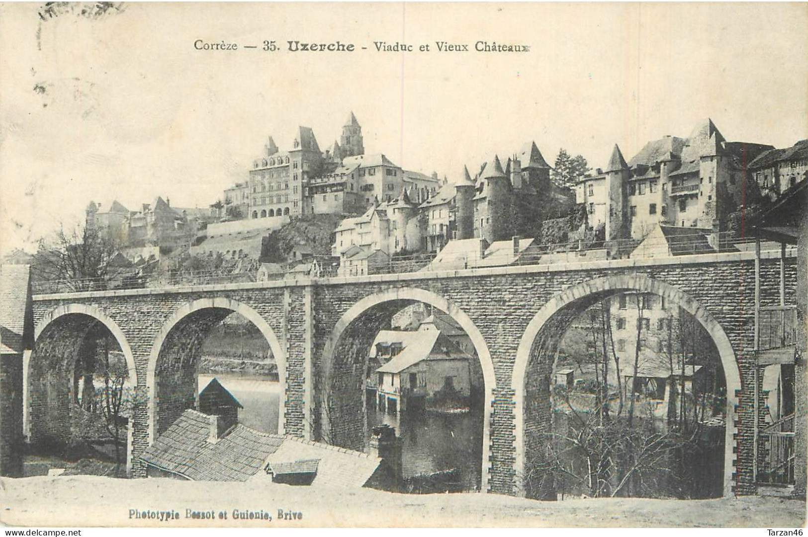 28.04.2024 - A - 35. UZERCHE Viaduc Et Vieux Château - Uzerche