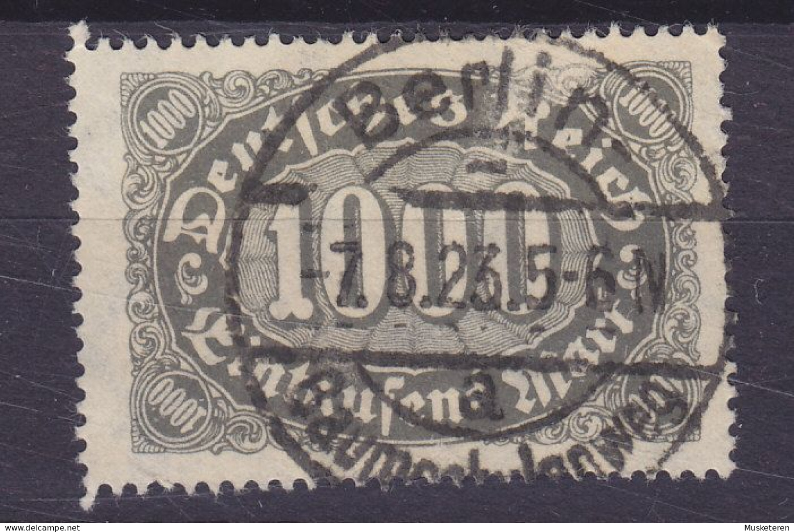 Deutsches Reich 1922 Mi. 252, 1000 Mark Ziffern Im Quroval Deluxe BERLIN - Baumschulenweg 1923 Cancel !! - Used Stamps