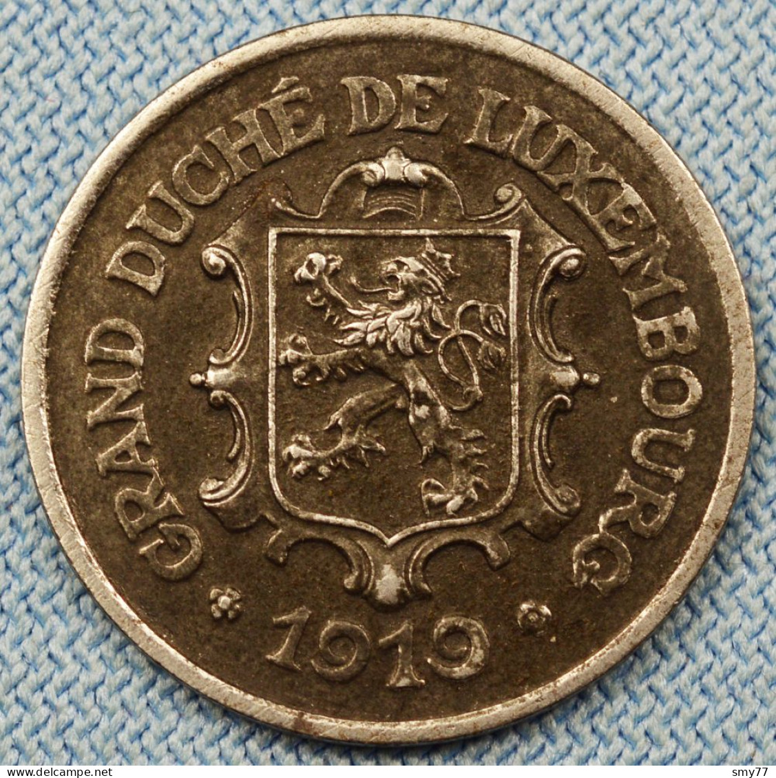 Luxembourg • 25 Centimes 1919 •  TTB-SUP / XF+ • Charlotte •  Luxemburg / Fer / Iron •  [24-689] - Luxemburgo