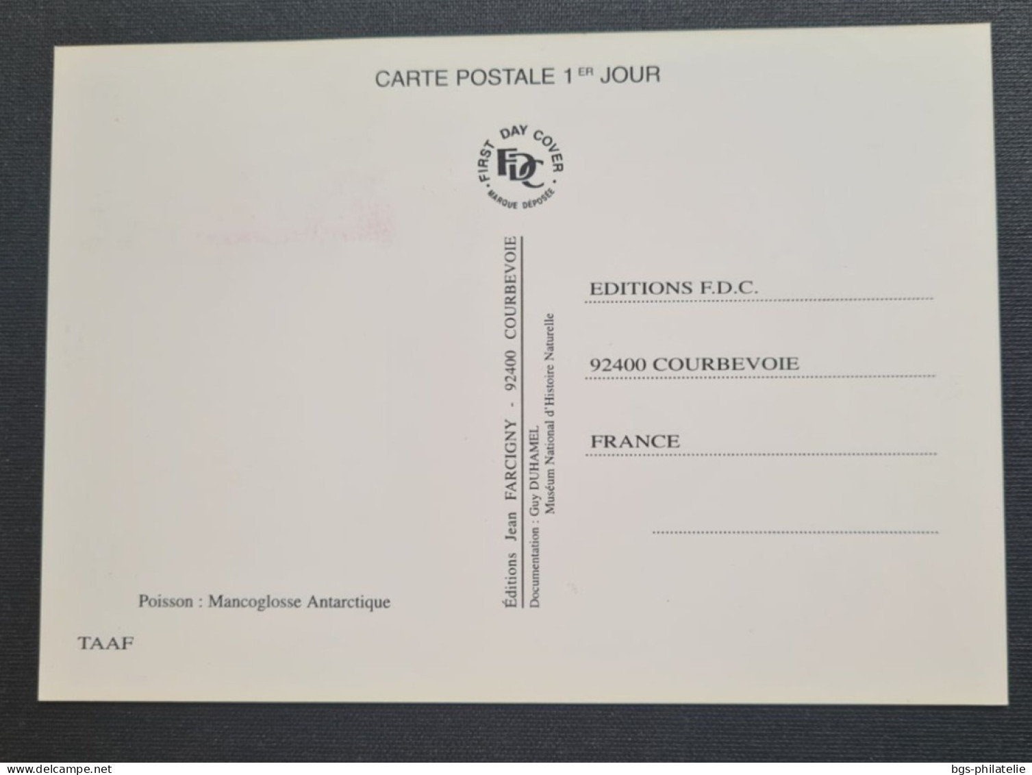 TAAF,  Timbre Numéro 106 Oblitéré De CROZET Le 1/1/1995. - Storia Postale