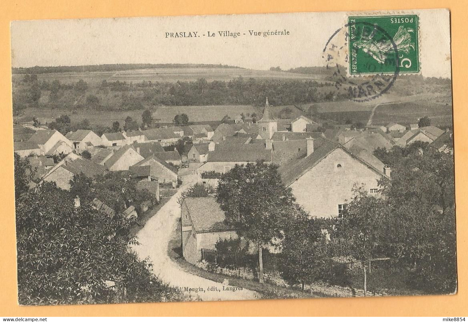 0096  CPA   PRASLAY  (Haute-Marne)  Vue Générale    ++++++++++++++++++++++++++ - Andere & Zonder Classificatie