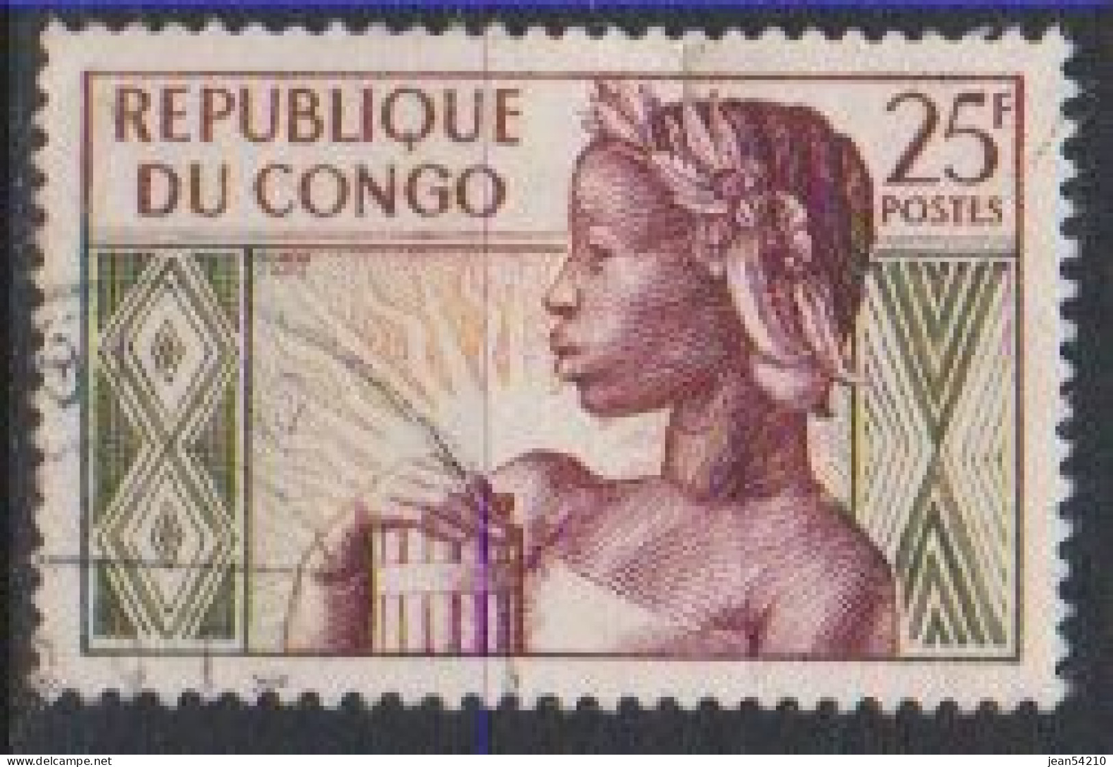 CONGO - Timbre N°135 Oblitéré - Gebraucht
