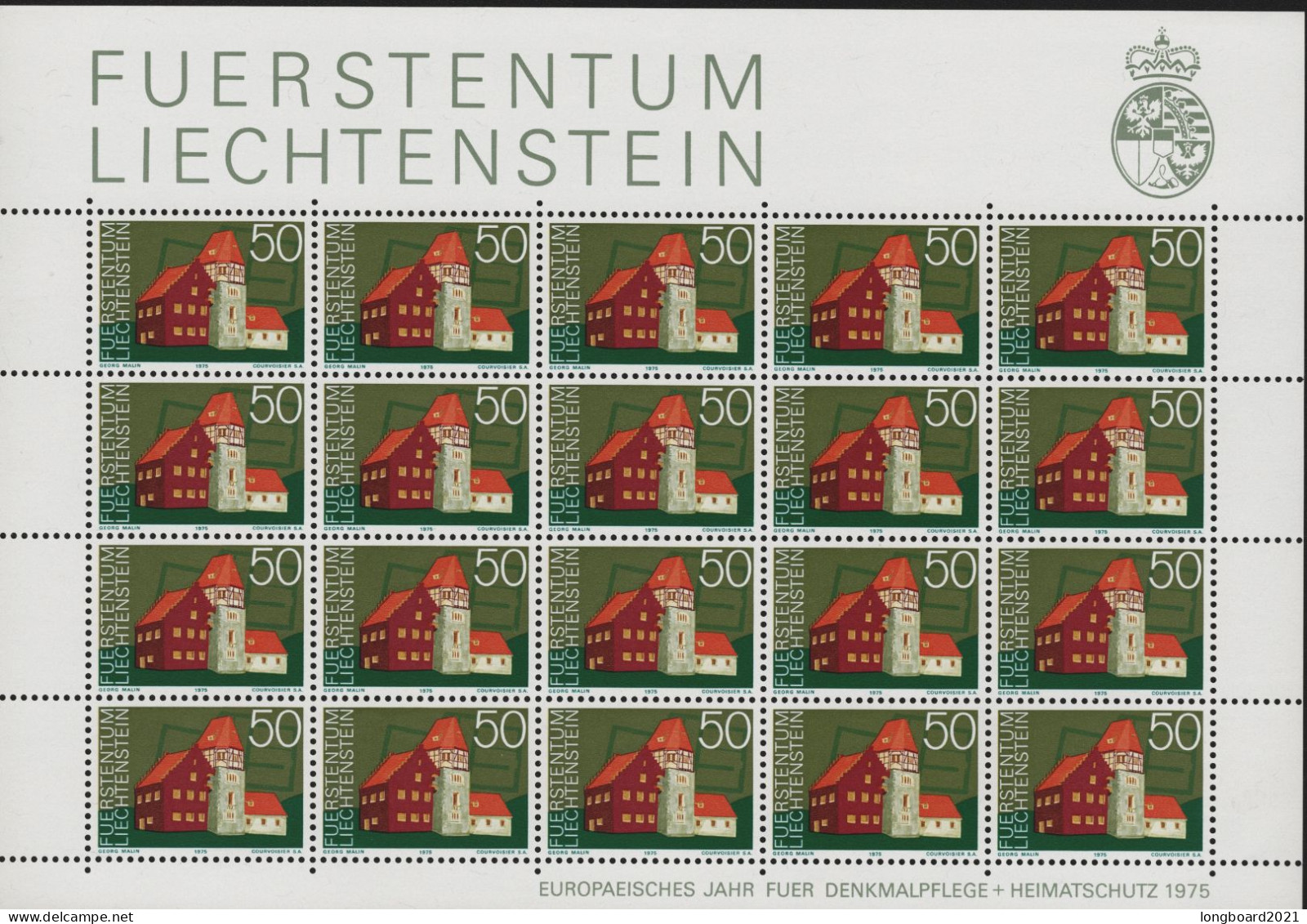 LIECHENSTEIN - KLEINE SAMMLUNG BLÖCKE 1967-1982 ** / L