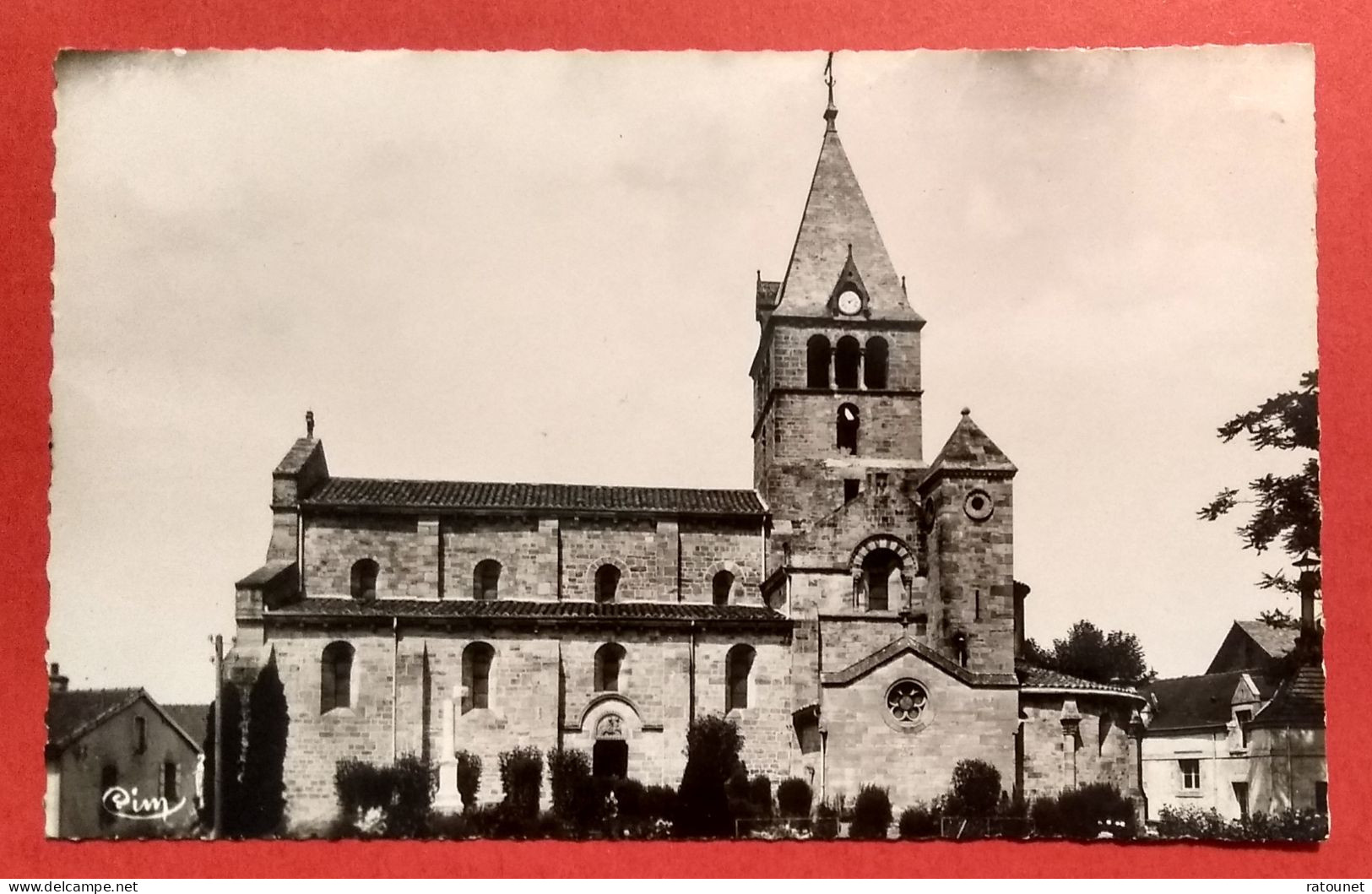 71 - Saone Loire - BOIS Sainte MARIE  - CPSM 1 - Eglise - éd CIM - Sonstige & Ohne Zuordnung