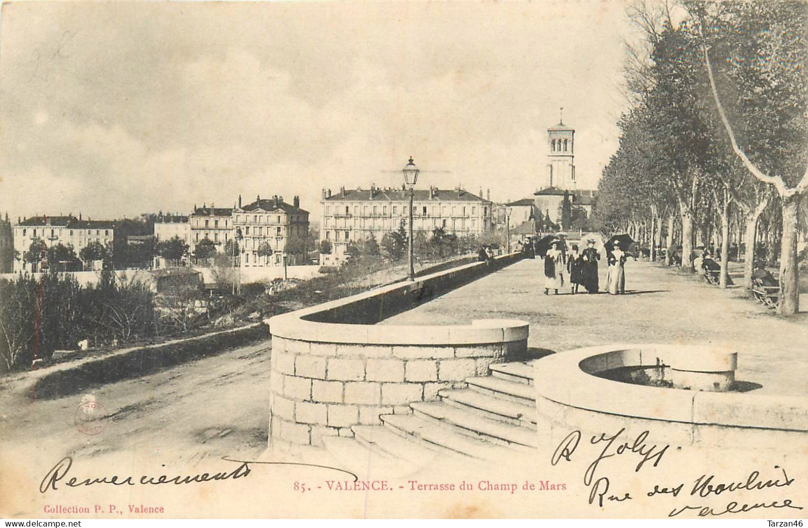 28.04.2024 - A - 85. VALENCE Terrasse Du Champ De Mars - Valence