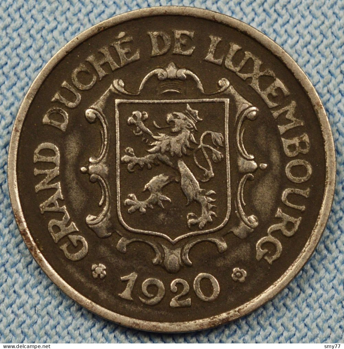 Luxembourg • 25 Centimes 1920 • Charlotte •  Luxemburg / Fer / Iron •  [24-690] - Luxembourg
