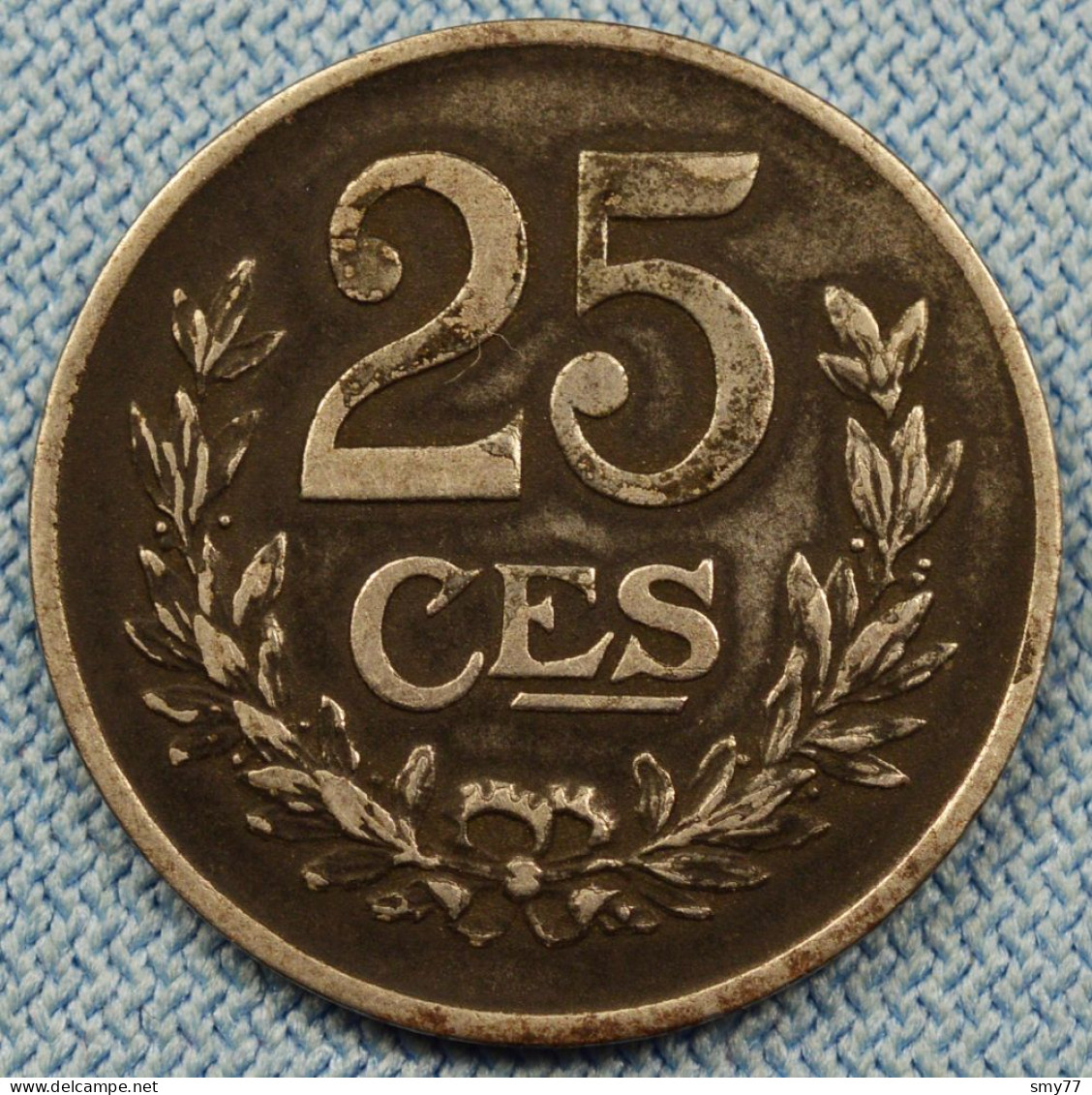 Luxembourg • 25 Centimes 1920 • Charlotte •  Luxemburg / Fer / Iron •  [24-690] - Luxemburgo