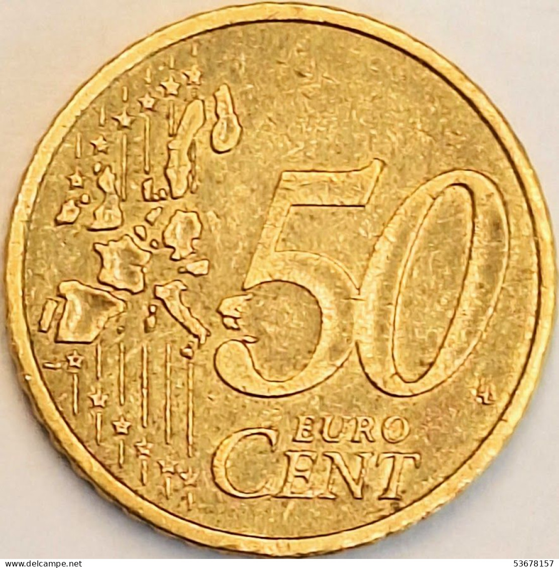 France - 50 Euro Cent 2002, KM# 1287 (#4404) - Frankrijk