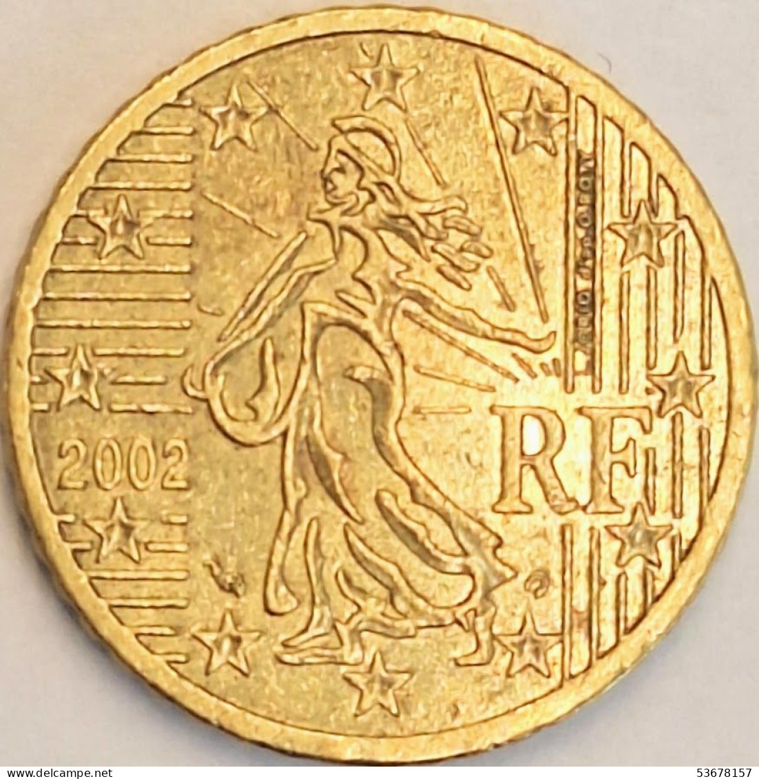 France - 50 Euro Cent 2002, KM# 1287 (#4404) - France