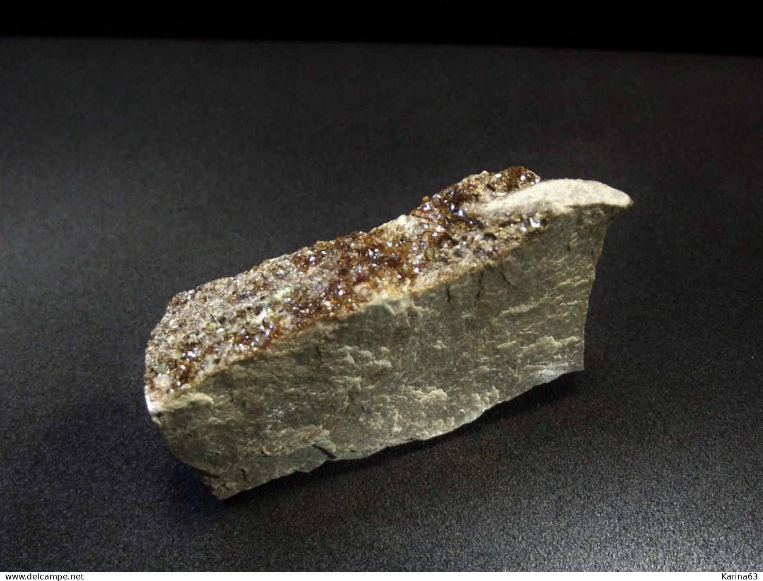 Sphalerite On Matrix ( 4 X 2 X 1.5 Cm ) Saint-Laurent-le-Minier, Le Vigan, Gard, Occitanie - France - Mineralien