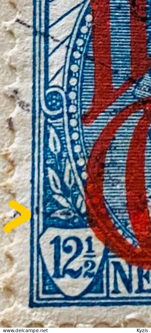 PAYS-BAS, Émission De Liquidation  1923, 10#12½ -  Michel 120 - DÉFAUT - Used Stamps