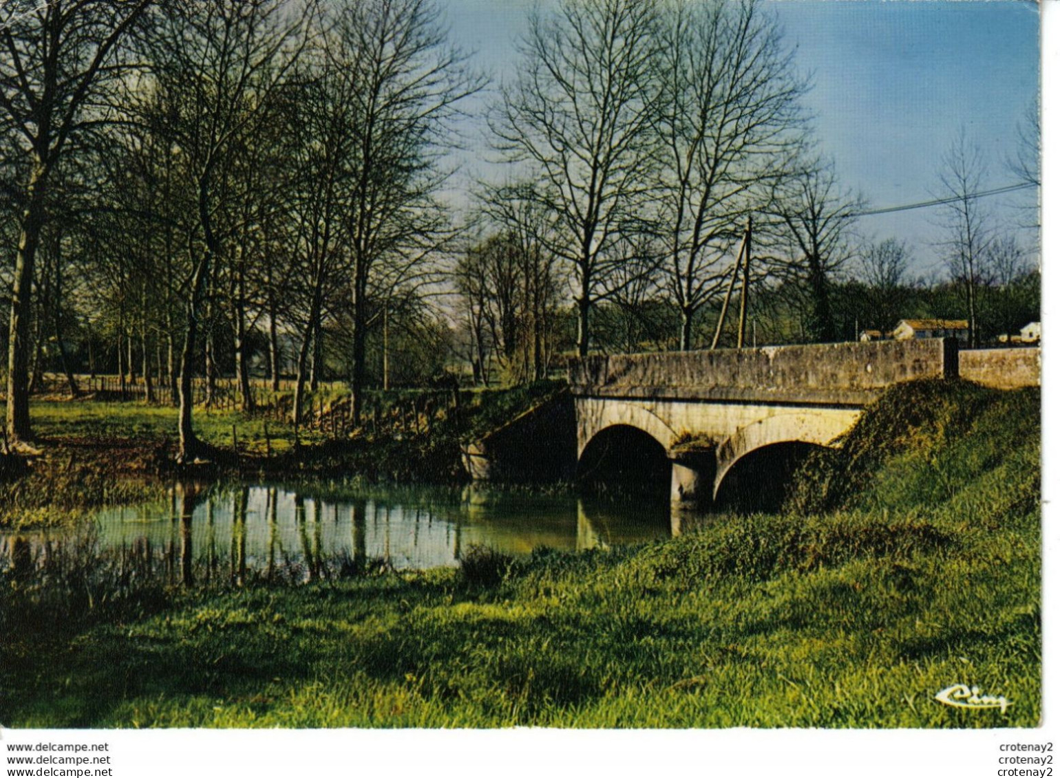 24 SAINT VINCENT JALMOUTIERS Vers Riberac Le Pont Postée à Saint AULAYE En 1987 - Riberac