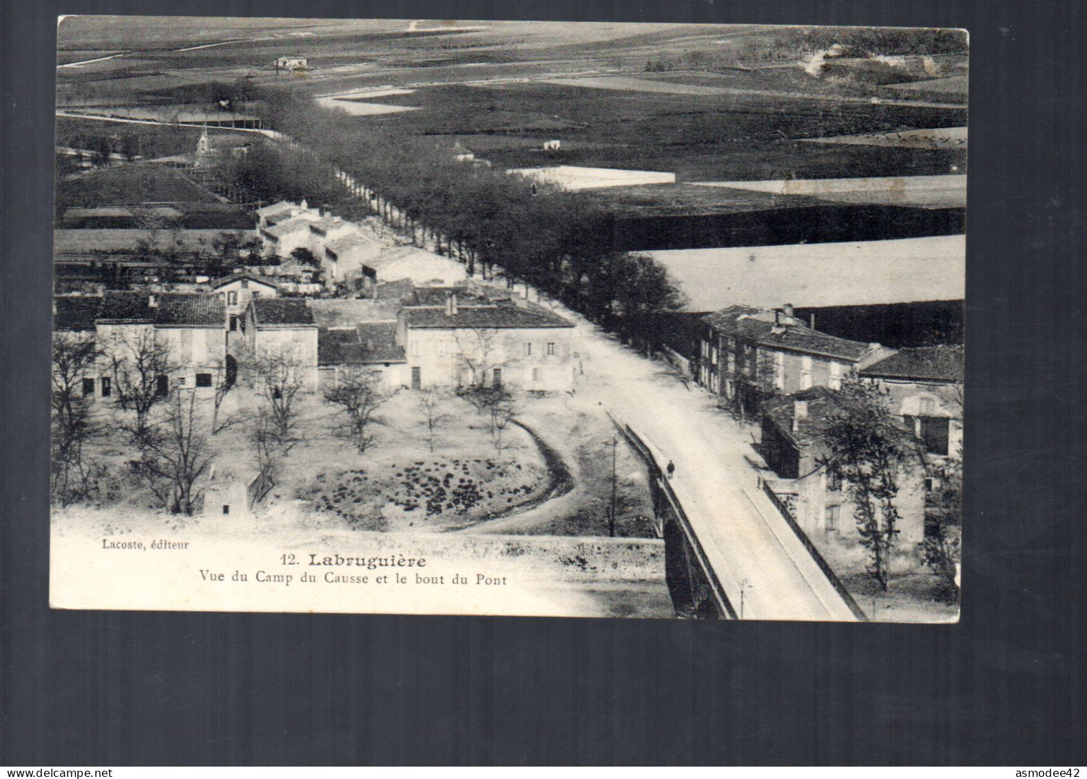 LABRUGUIERE VUE DU CAMP DE CAUSSE - Labruguière