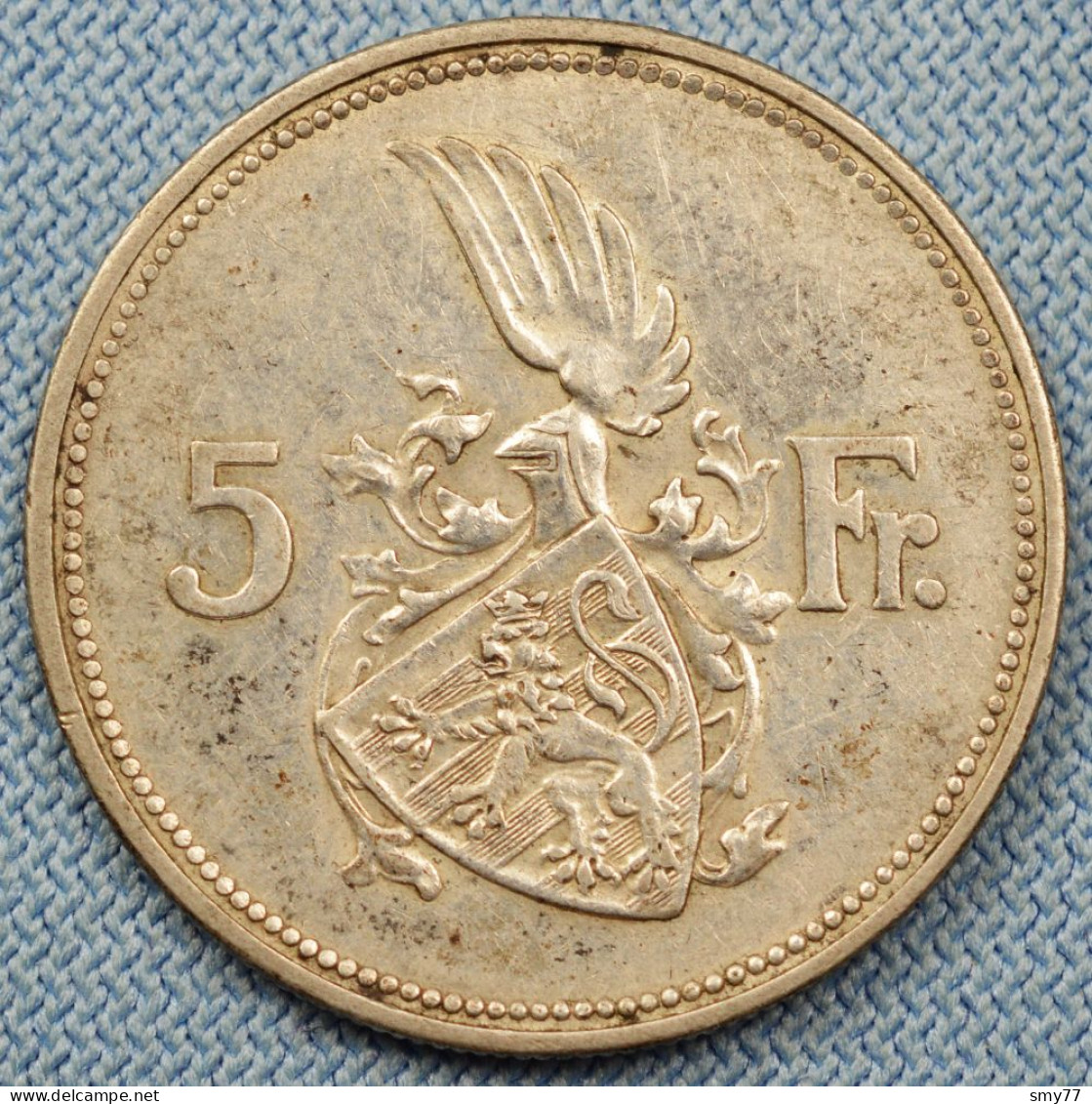 Luxembourg • 5 Francs 1929 • Charlotte •  Luxemburg •  [24-692] - Luxembourg