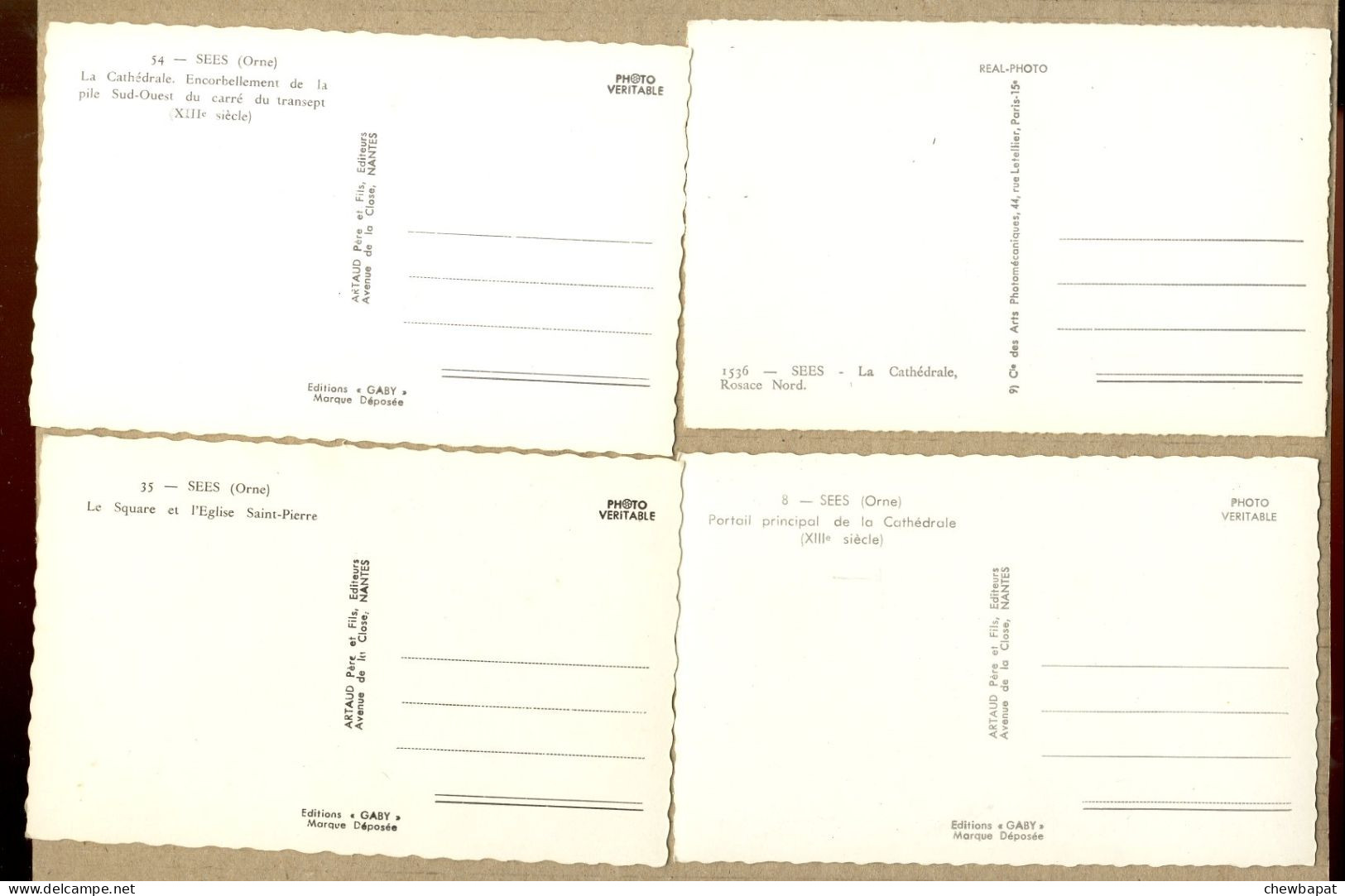 Sées Et Alençon - Lot De 8 Cartes - Toutes Scannées Recto Verso - 5 - 99 Cartoline