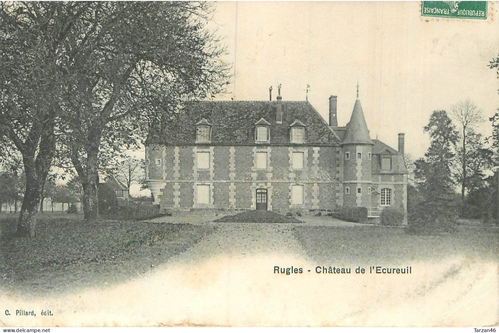 28.04.2024 - B -  RUGLES Château De L'écureuil - Autres & Non Classés