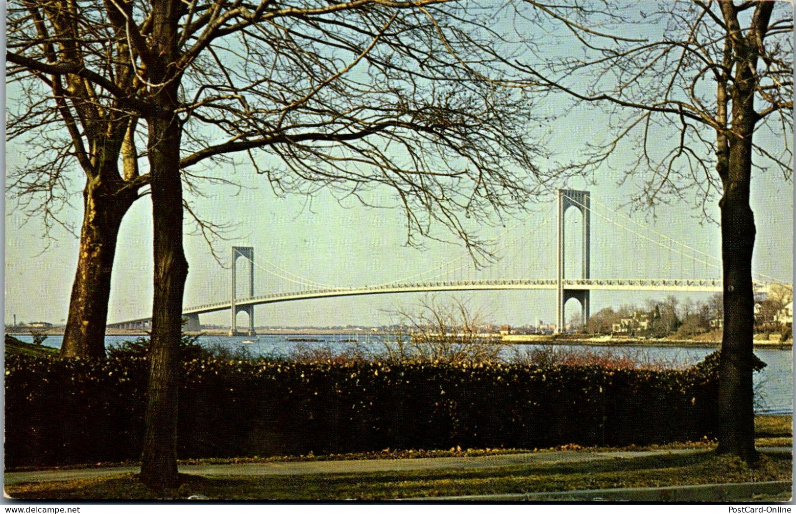 49905 - USA - New York City , Bronx - Whitestone Bridge - Gelaufen 1960 - Altri & Non Classificati