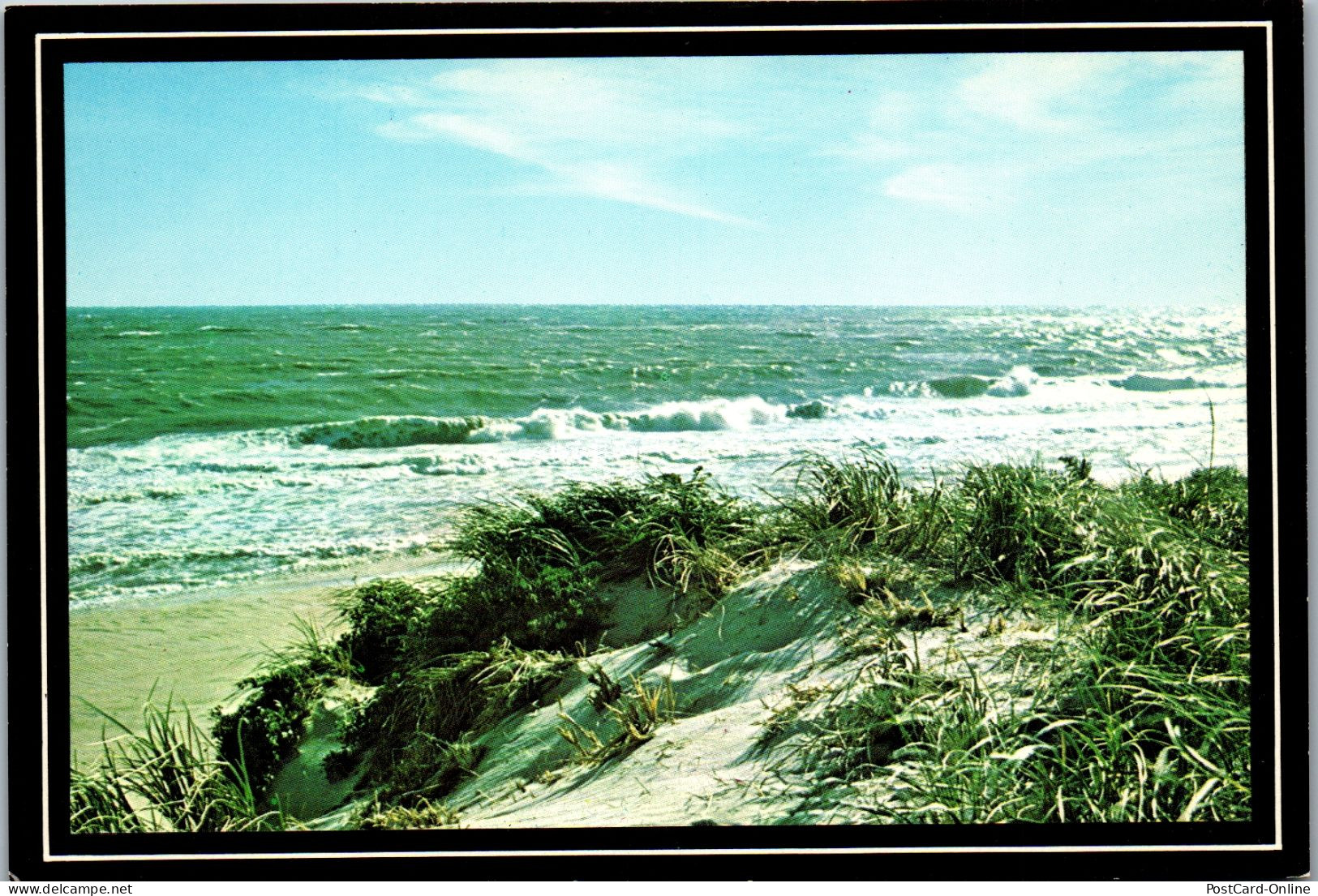 49892 - USA - Long Island , New York , Sand Dunes And Surf - Nicht Gelaufen  - Long Island