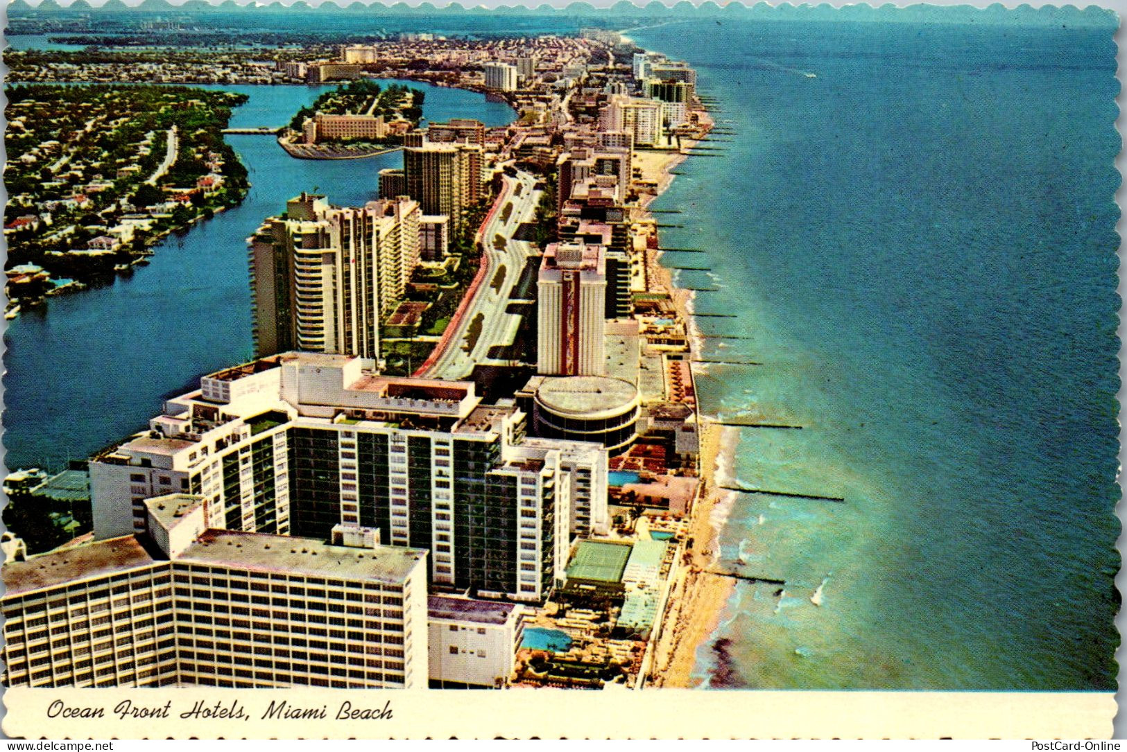 49867 - USA - Miami , Florida , Ocean Front Hotels , Miami Beach - Nicht Gelaufen  - Miami