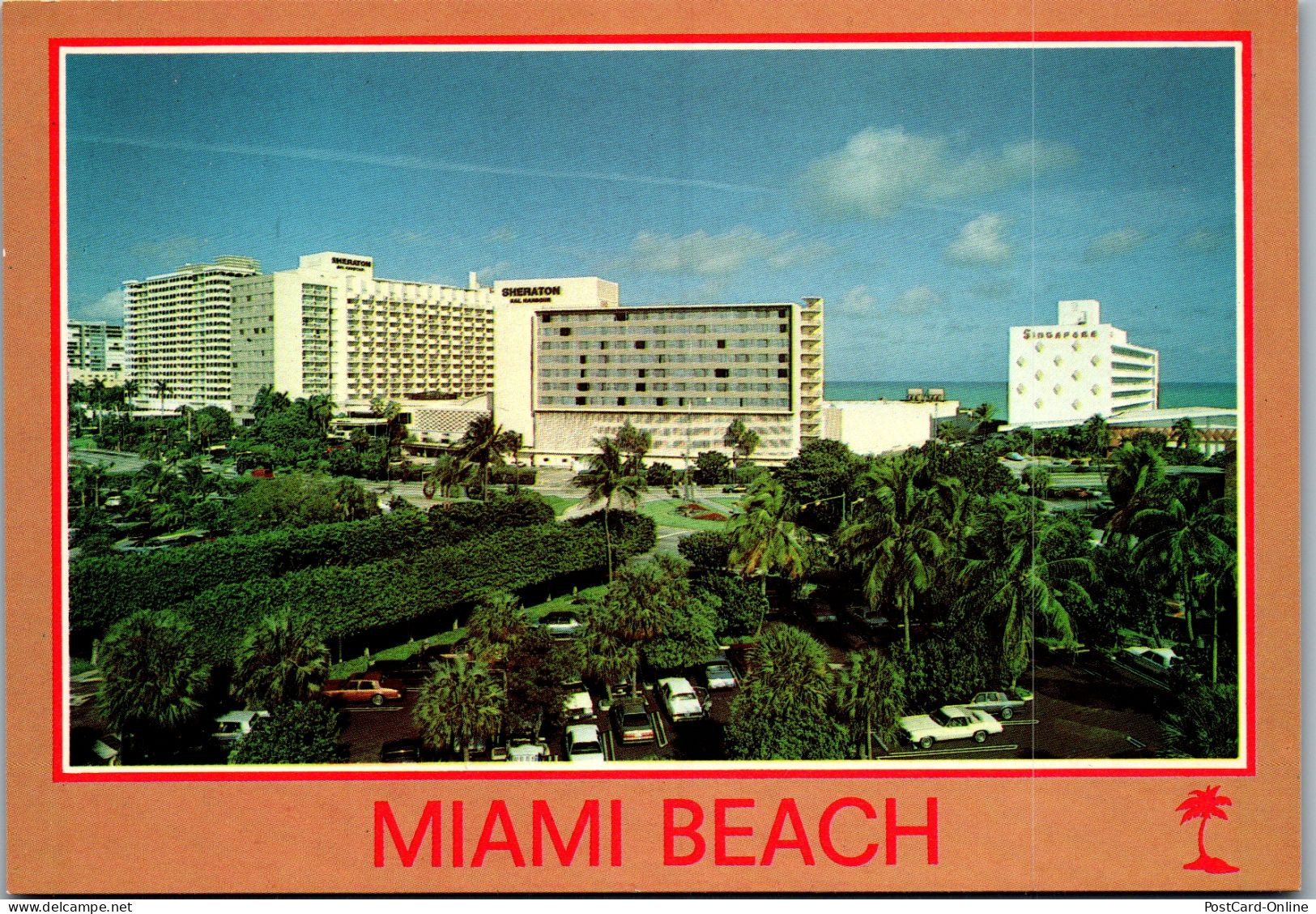 49866 - USA - Miami , Florida , Miami Beach , Bal Harbour , Shearton , Singapore Hotel - Nicht Gelaufen  - Miami
