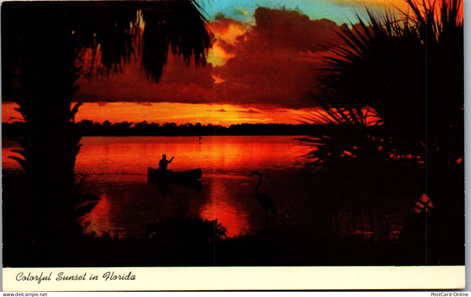 49853 - USA - Florida , Colorful Sunset  - Gelaufen 1977 - Other & Unclassified