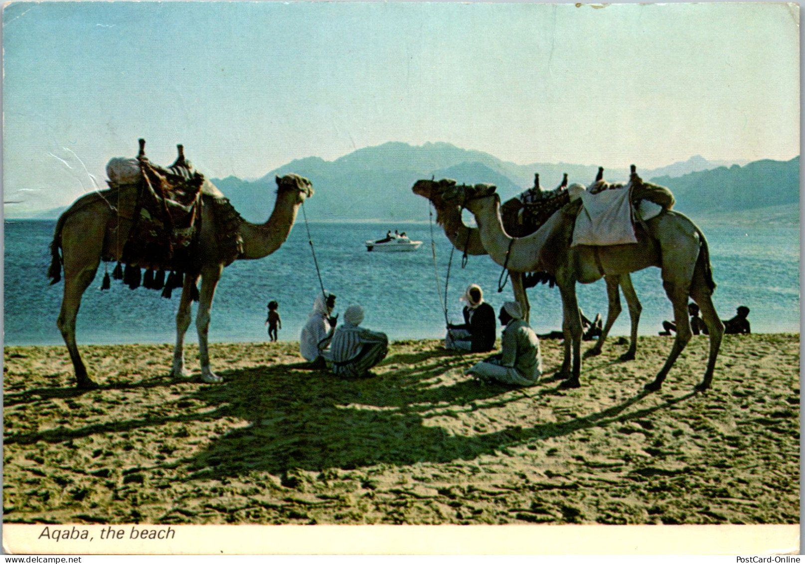 49832 - Jordanien - Aqaba , The Beach , Akaba - Gelaufen  - Jordania