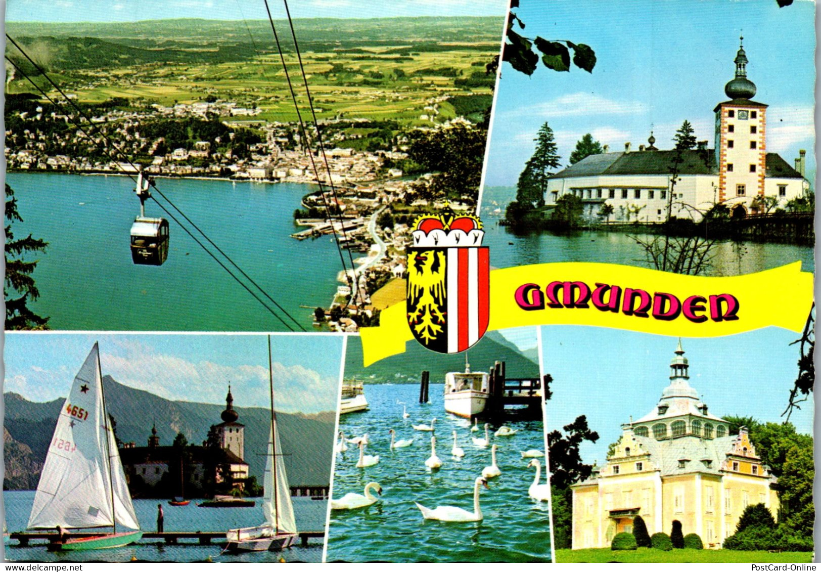 49798 - Oberösterreich - Gmunden , Mehrbildkarte - Gelaufen 1982 - Gmunden