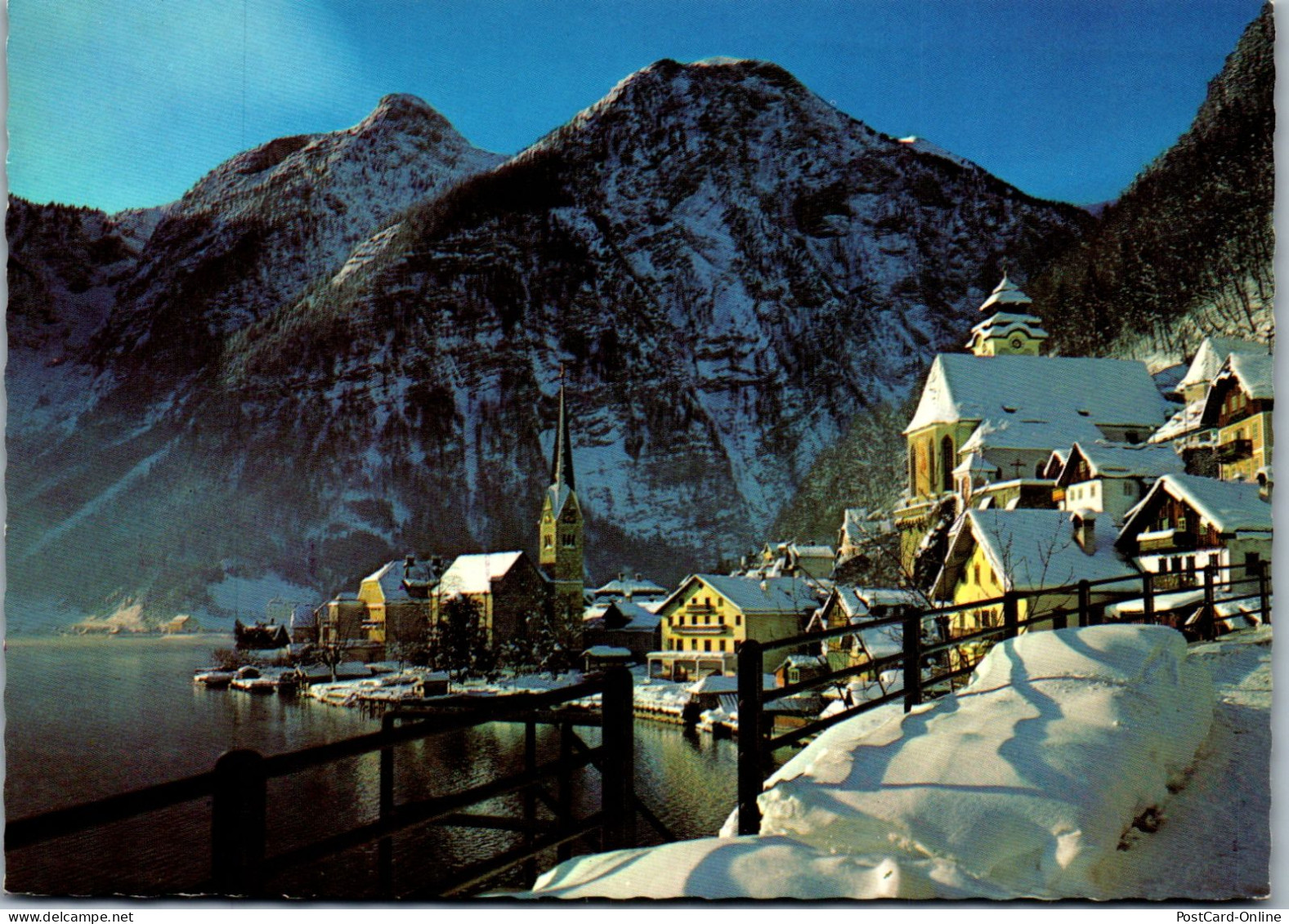 49786 - Oberösterreich - Hallstatt , Im Winter , Winterlandschaft - Gelaufen 1977 - Hallstatt