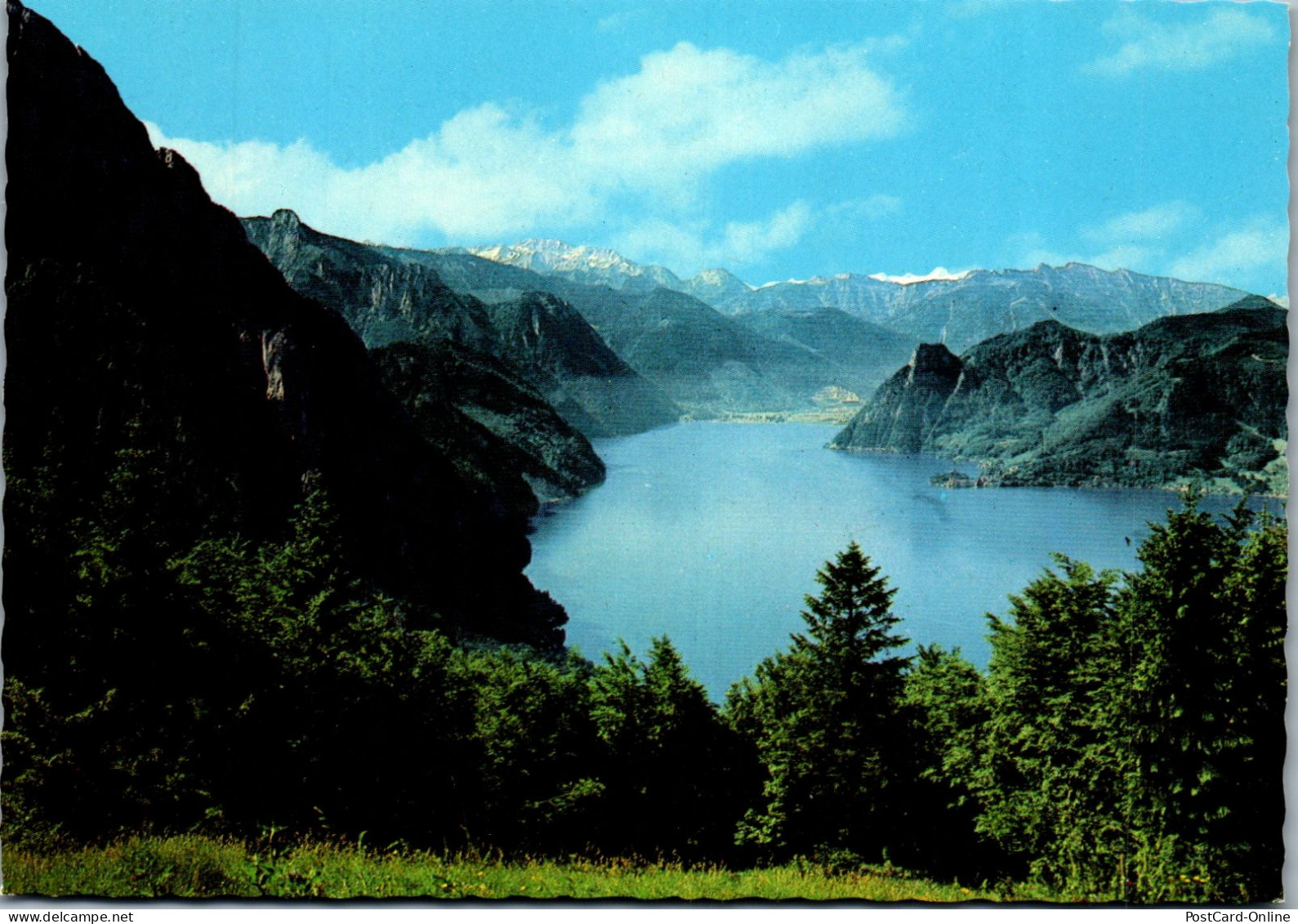 49792 - Oberösterreich - Gmunden , Aussicht Vom Grünberg Zum Dachstein - Nicht Gelaufen  - Gmunden