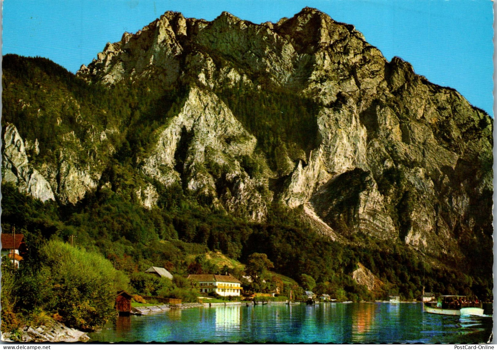 49794 - Oberösterreich - Gmunden , Gasthof Hoi's Am Traunsee - Gelaufen 1971 - Gmunden