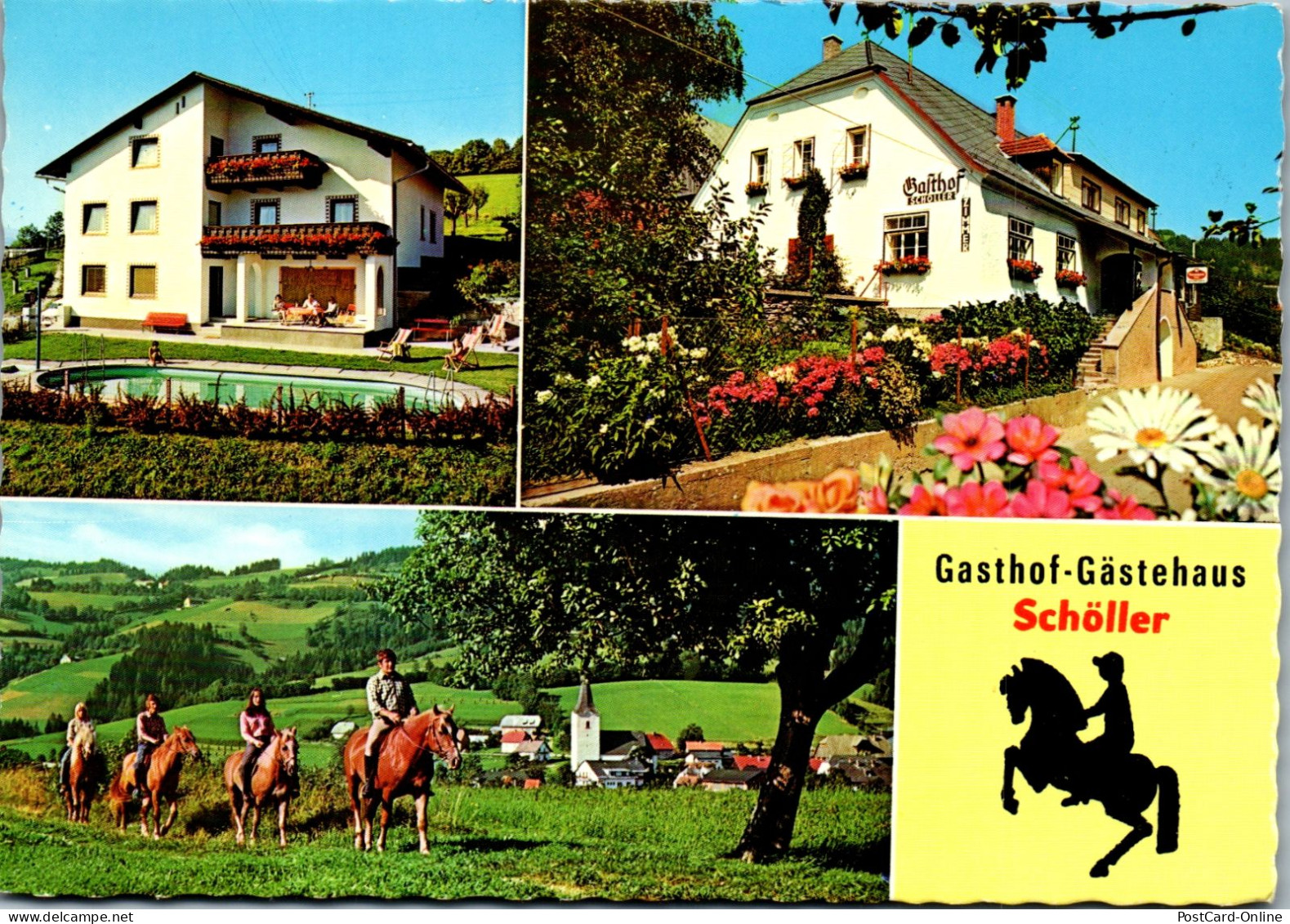 49766 - Kärnten - Schiefling , Bad St. Leonhard , Gasthof Schöller , Fam. Steinkellner , Schöllerhof - Nicht Gelaufen  - Klagenfurt