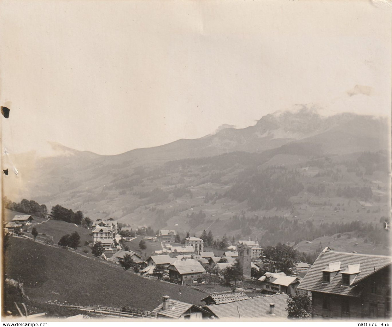 Photo 1901 ADELBODEN - Une Vue, Ansicht (A255) - Adelboden