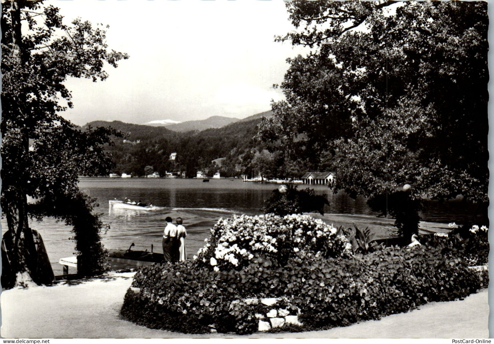 49753 - Kärnten - Pörtschach , Blumenstarnd , Wörthersee - Gelaufen  - Pörtschach