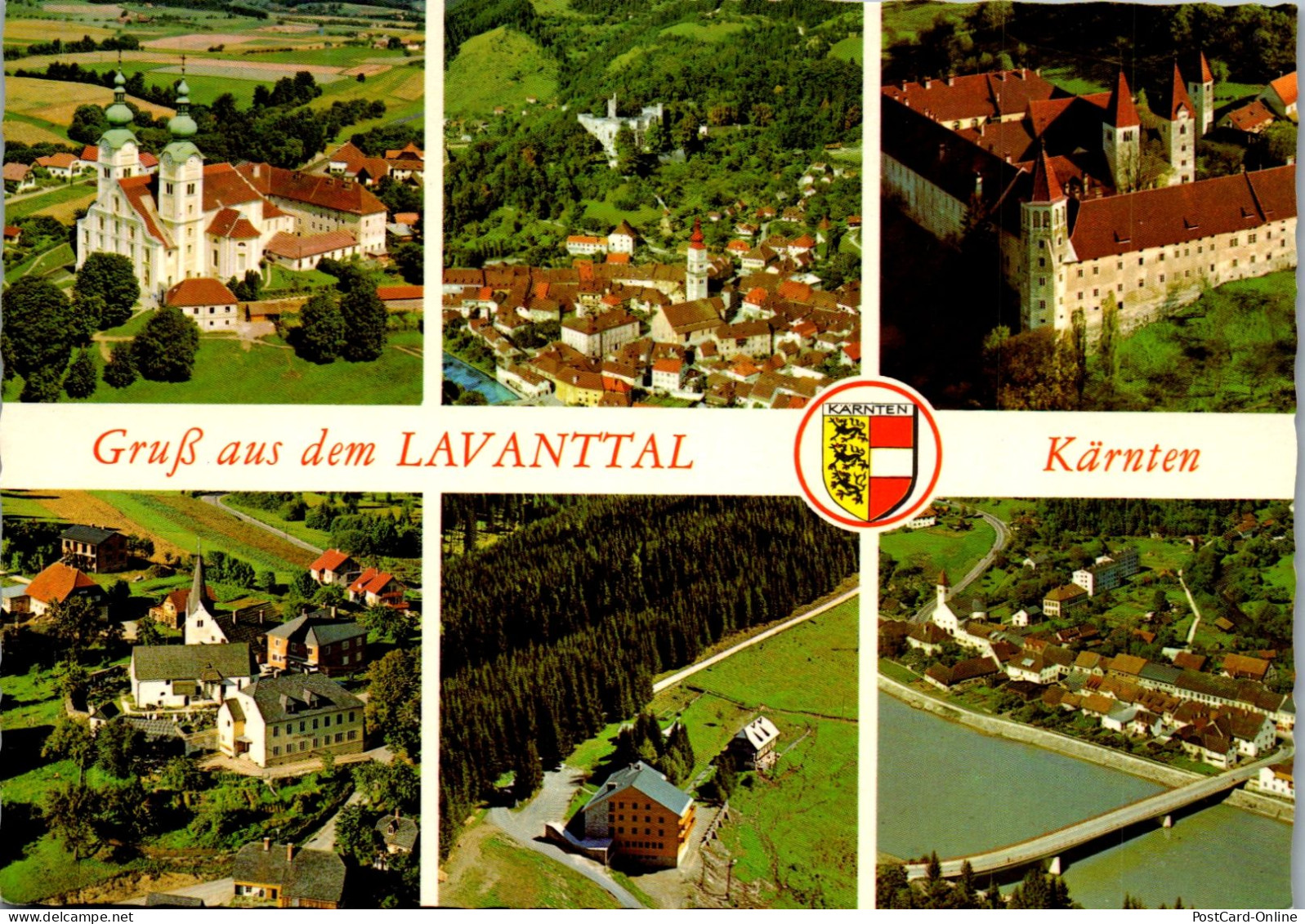 49739 - Kärnten - Lavanttal , Mehrbildkarte - Gelaufen 1983 - Wolfsberg