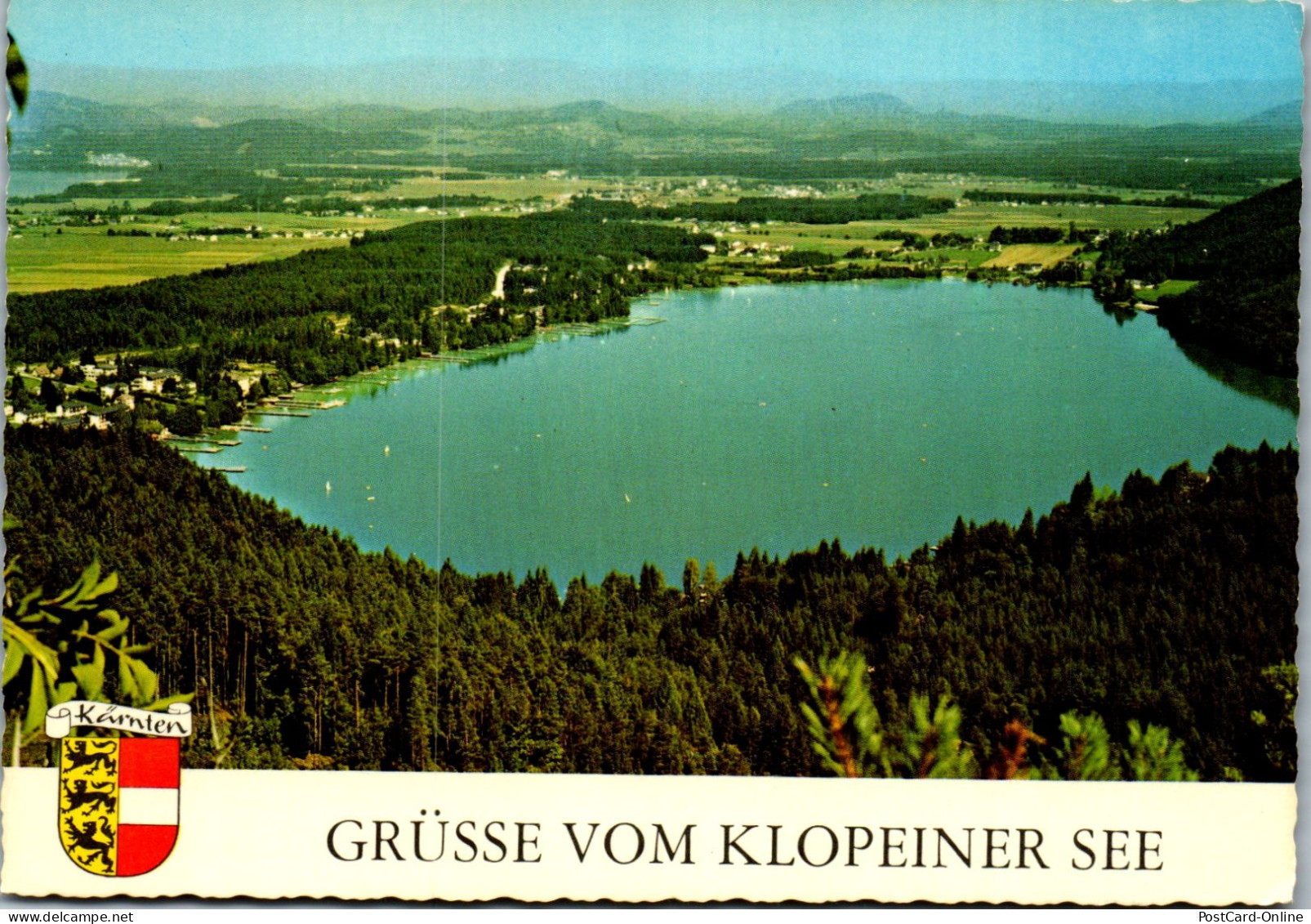 49726 - Kärnten - Klopeinersee , Panorama - Gelaufen 1979 - Klopeinersee-Orte