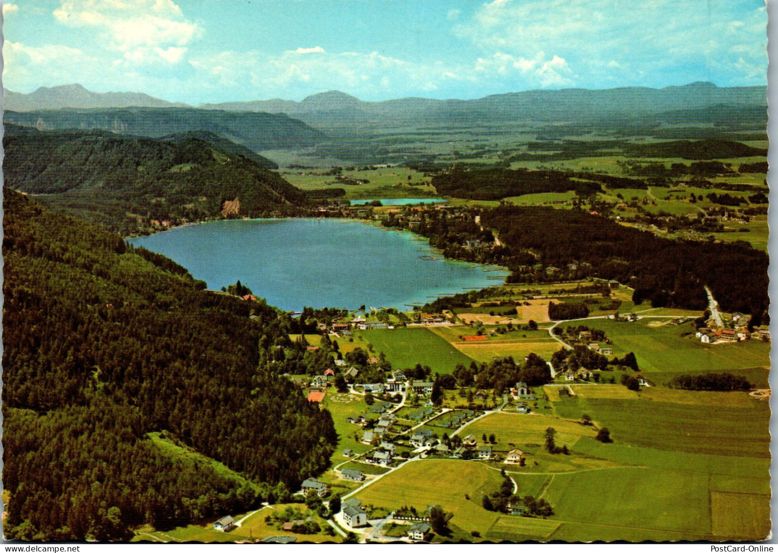 49720 - Kärnten - Klopeinersee , Panorama - Gelaufen 1982 - Klopeinersee-Orte