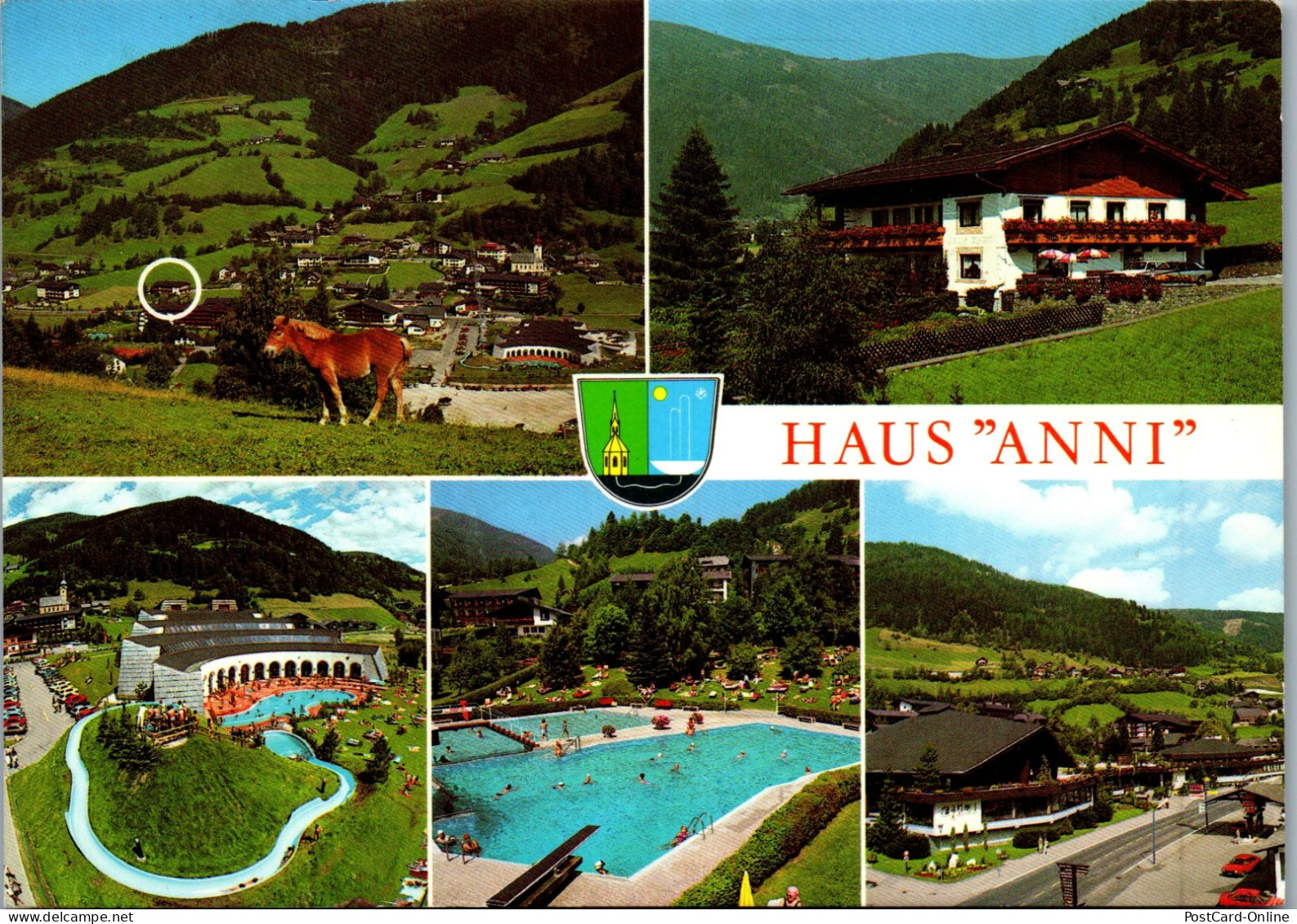 49715 - Kärnten - Bad Kleinkirchheim , Haus Anni , Otto Und Anni Lercher - Gelaufen 1987 - Spittal An Der Drau