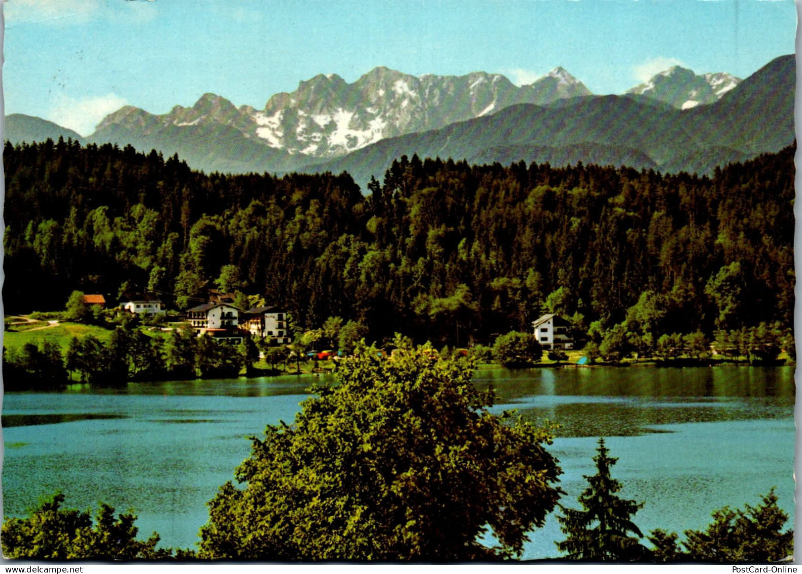 49719 - Kärnten - Klopeinersee , Camping Süd Und Strandpension - Gelaufen 1983 - Klopeinersee-Orte