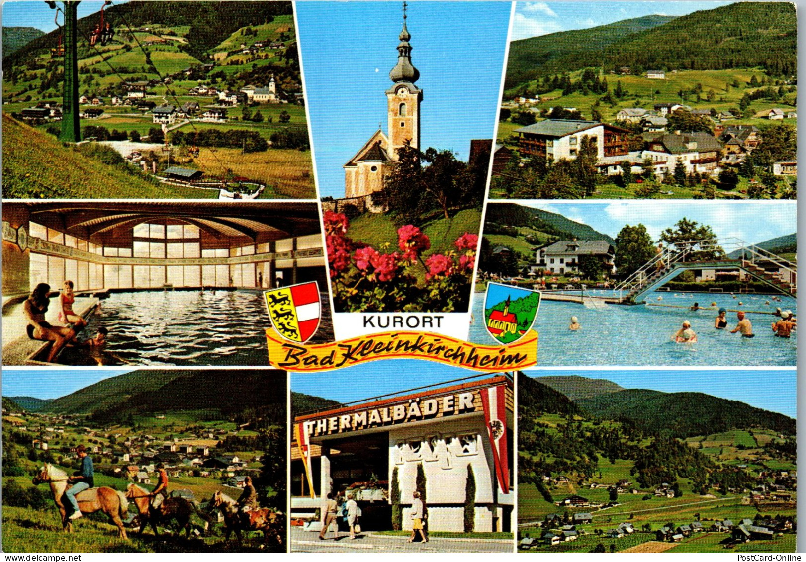 49705 - Kärnten - Bad Kleinkirchheim , Mehrbildkarte - Gelaufen  - Spittal An Der Drau