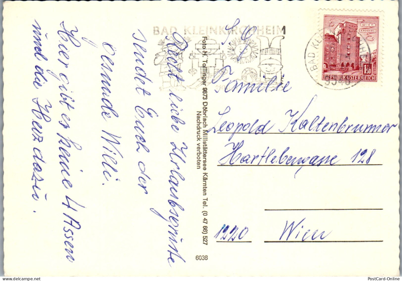 49708 - Kärnten - Bad Kleinkirchheim , Mehrbildkarte - Gelaufen 1975 - Spittal An Der Drau