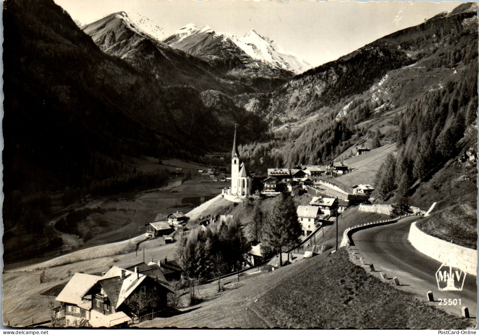 49658 - Kärnten - Heiligenblut , Mit Großglockner - Gelaufen 1959 - Heiligenblut