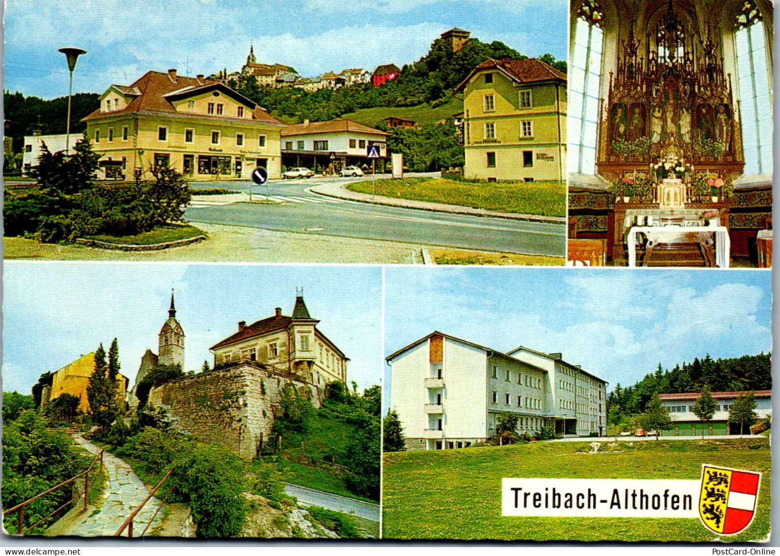 49652 - Kärnten - Treibach Althofen , Mehrbildkarte - Gelaufen 1980 - St. Veit An Der Glan