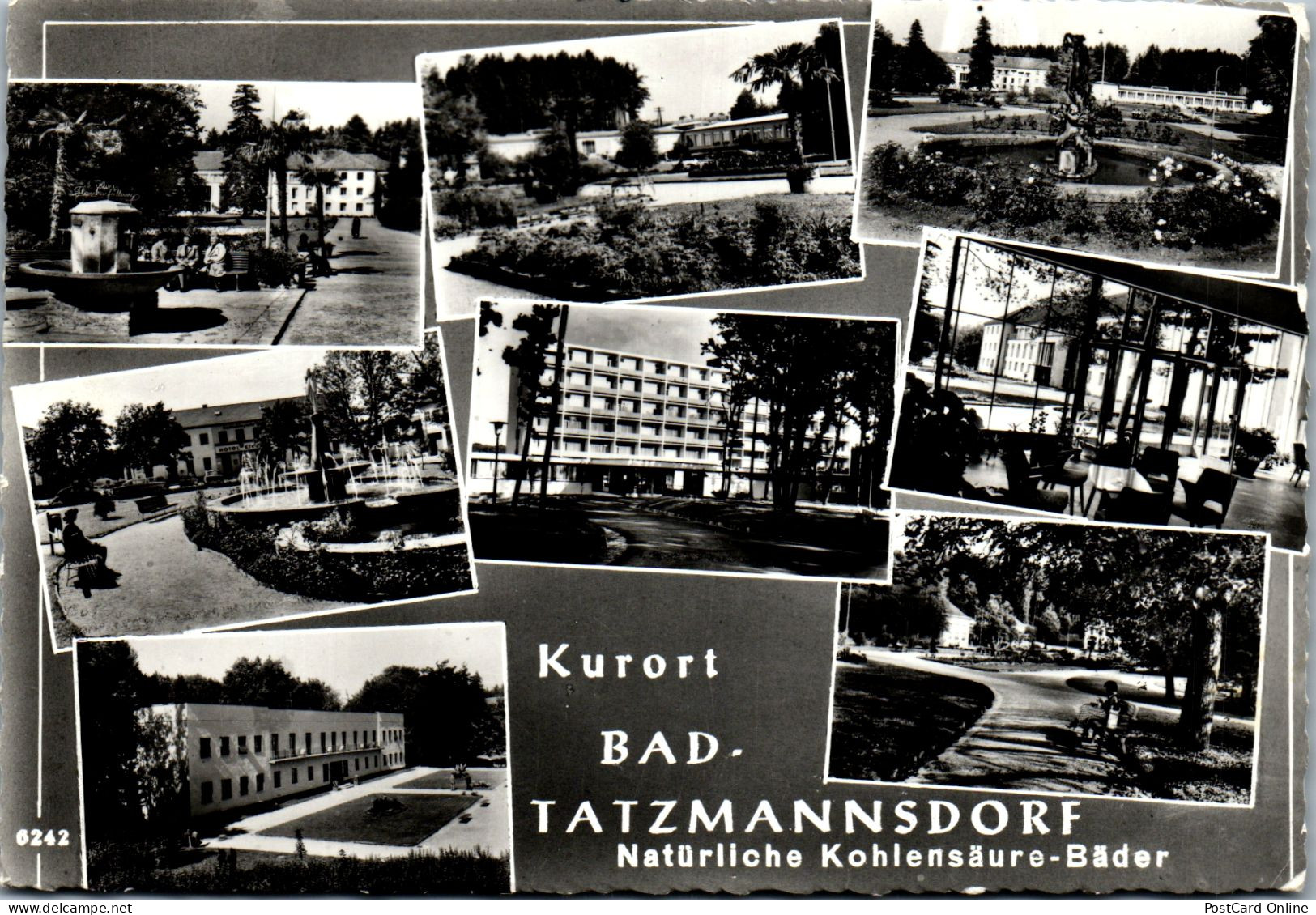 49650 - Burgenland - Bad Tatzmannsdorf , Mehrbildkarte - Gelaufen 1975 - Oberwart