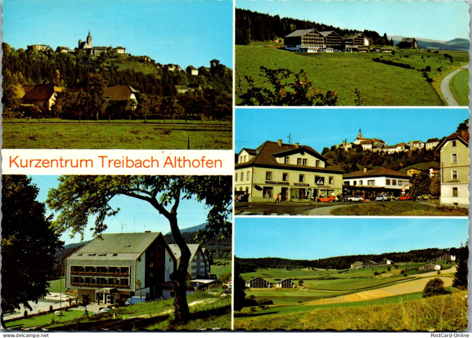 49653 - Kärnten - Treibach Althofen , Kurzentrum - Gelaufen 1981 - St. Veit An Der Glan