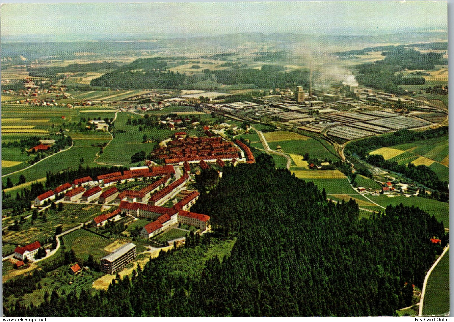 49646 - Oberösterreich - Lenzing , Panorama - Nicht Gelaufen  - Vöcklabruck