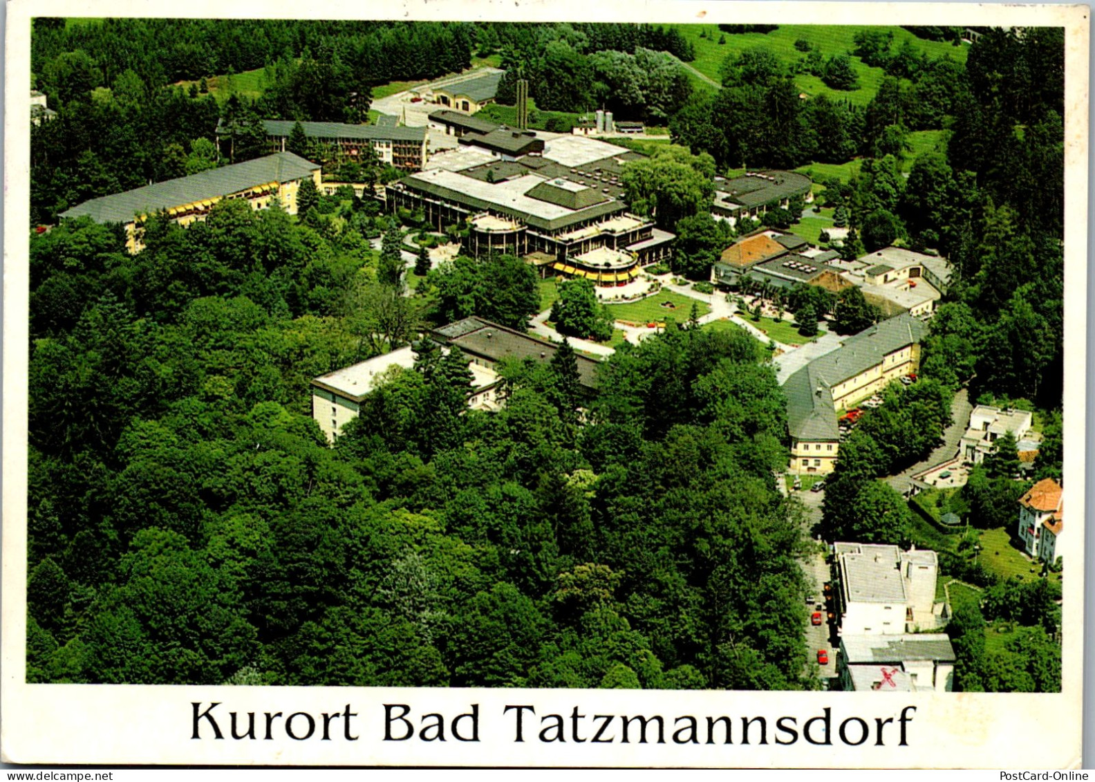 49636 - Burgenland - Bad Tatzmannsdorf , Ansicht Kurzentrum - Gelaufen 1991 - Oberwart